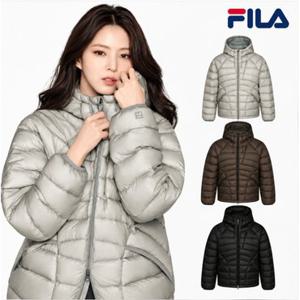 [백화점]휠라 에어플로우 후드 경량 다운 FS264DJ01X012 여성 남자 공용 패딩 점퍼