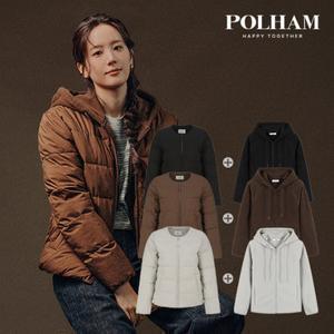 [TV상품]폴햄 26FW 여성 점퍼&폴라플리스 재킷 2종 SET