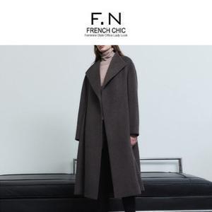 [에프엔] F.N 프리미엄 알파카 롱 코트 K254