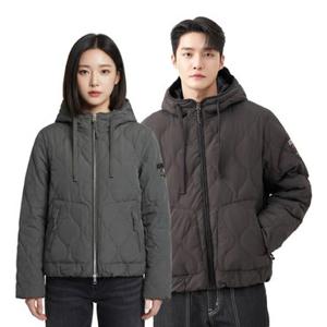[백화점]지프 Jeep [남녀공용] Q4304 물결 퀼팅 덕다운/오리털 점퍼