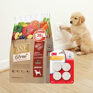[우리와] [SET] ANF 6Free+ 인도어 독 소고기&연어 5.6kg +전기안전 소켓 (강아지 안전 세트)