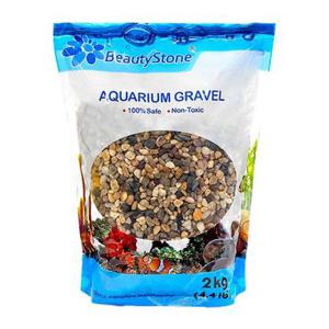 아쿠아 스톤 2kg 소 바닥재 어항바닥재 수족관바닥재 수조모래 컬러스톤