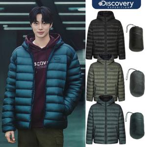 [백화점]디스커버리 [택가259,000원] 25FW 남성 올버트 후드 구스다운 초경량패딩 DMDJ7I056