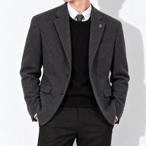 [바쏘옴므]남성26FW 울캐시미어혼방 콤비 정장 자켓 AGRWSA4JS24