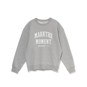 마크엠 마크 더 모먼트 슬로건 크루넥 스웨트 (MIIBA8707)[택가89000원]