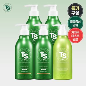 골드플러스 TS샴푸 500g*4개+프리미엄트리트먼트500g*1개
