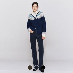 [지오다노/본사] 415965 여 기모 스트레이트 코듀로이 팬츠