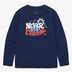 [백화점]노스페이스 NT7TQ06 키즈 샌드캐슬 롱슬리브 티