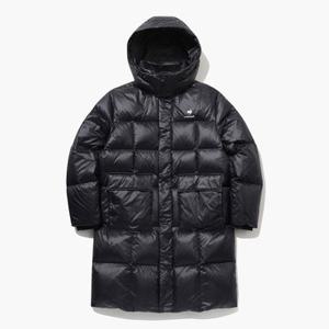 [백화점][르꼬끄] 남녀공용 노바 롱다운 QP423FDJO2 BLACK QP423FDJO2BLK