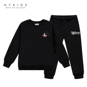 [NY KIDS]디즈니 상하복세트 맨투맨(기모) H001 블랙