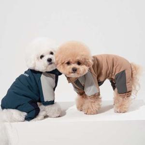강아지올인원패딩 강아지겨울옷 트래블올인원