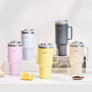 클리나 뉴원더 보온보냉 스텐 손잡이 텀블러 900ml 2개