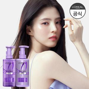 [로레알] [2종세트] 히알루론산 샴푸 + 컨디셔닝 헤어팩(+증정 엑스트라오디네리오일 브라운 30ml)