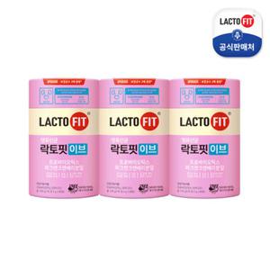 [종근당건강] 락토핏 이브 3통 (3개월분) / 질유래유산균