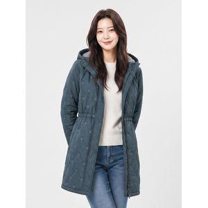 [PAT 여성] 자수퀄팅 롱 패딩 점퍼_1J81331