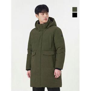 웨스트우드 남성 논퀼팅 헤비 구스다운(80:20)점퍼_WO4MCDH103