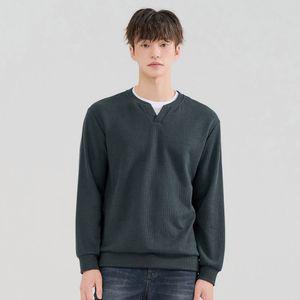 체이스컬트 남성 넥변형 레이어드 맨투맨 티셔츠-FERK5119B0G