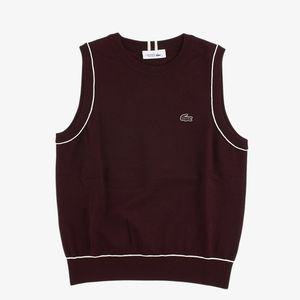 라코스테스포츠 여성 레이어드 니트 베스트 조끼 AF816E-56N