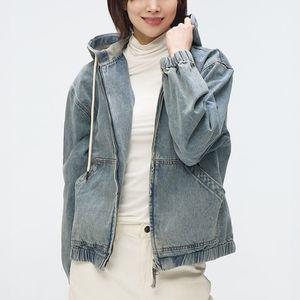 스파오 데님 후드 집업 (SPJEF23C03-O)