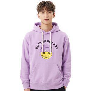 MLB 공용 스마일 오버핏 후드티 3AHDN0124-43LDL