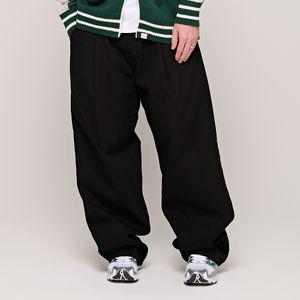 카고브로스 CB PINTUCK WIDE DENIM PANTS (BLACK)