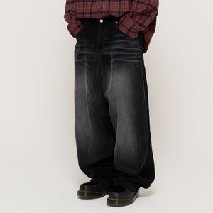 카고브로스 WASHED CORDUROY BALLOON PANTS (BLACK)