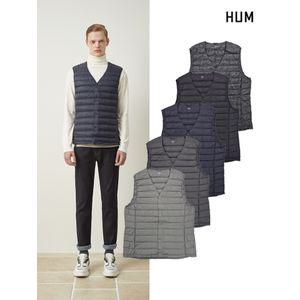 흄 [HUM]남) 구스다운 V넥 경량 베스트(FHNWCVE141P)
