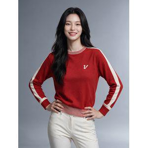 볼빅 여성 골프 라운드 방풍 니트 VLKTNA91_RE