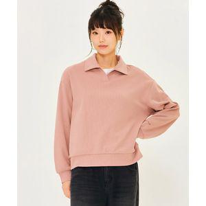 체이스컬트 [2Color] W 오픈카라 맨투맨