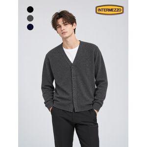 인터메조 울 블랜디드 하이게이지 가디건 3종택1 IM638852B