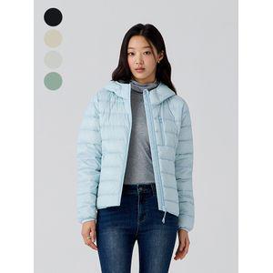 게스 [CORE] 여성 후드 경량 다운 점퍼 YQ3W9882