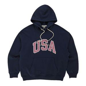 뉴발란스 UNI USA 클래식 후드티 오버핏 NBN0GCO433-59 긴팔티