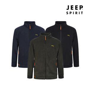지프 JEEP SPIRIT 남성 따뜻한 폴라플리스 겨울점퍼 3종택1