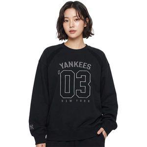 MLB 공용 바시티 스포티브 넘버그래픽 맨투맨 3AMTV0254-50BKS