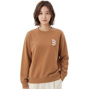 MLB 공용 모노그램 벨벳엠보 맨투맨 3AMTM1044-43CAS