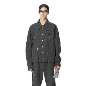 오프닝프로젝트 남성 Black Creased Opening Jacket (FWRFCJA122MBK-W)
