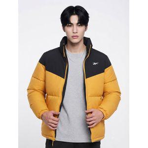 리복 남여공용 CL D11 쇼츠 패딩 덕다운 자켓 - 옐로우 / HS3889 REJU2F620Y2