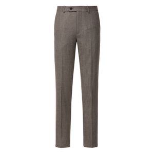 알레그리 브라운 Flex Wool BRESSAN 테이퍼드 핏 슬랙스 ARPA4D214W2
