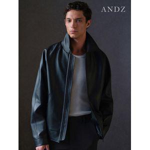 ANDZ 남성 비건 레더 블루종_BZF5LJ1101