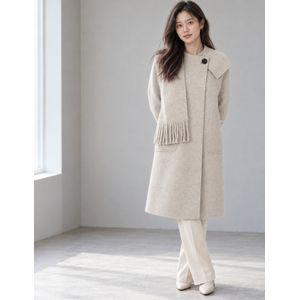 조이너스 머플러 세트 노카라 울 코트-JW25CH4203239A