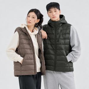 체이스컬트 [3Color] U 경량 패딩 후드 조끼