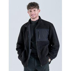 마운틴벨리 컴포트 헤비 압축 부클 430g 뽀글이 배색 집업 아우터 MVJ5477