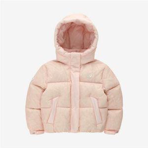 셀러허브_아웃도어 뉴발란스키즈 ESSENTIAL_크롭 숏패딩 점퍼(DUCK) NK9PGB402G_Light Pink