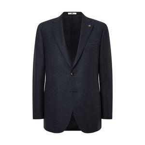 닥스 남성 네이비 멜란지 울 FW 수트 자켓 DMSJ3D081N2