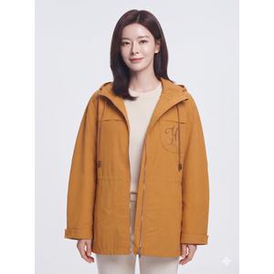 올리비아하슬러 H로고 후드 점퍼 2color