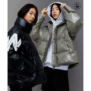 라이프워크 글로시 하이넥 헤비 다운 점퍼_LW234DJ311
