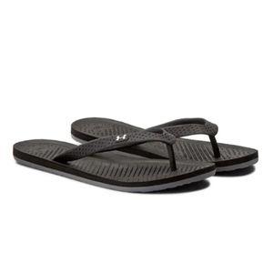 언더아머 아틀란틱 듄 슬리퍼 쪼리 블랙 1252540-002