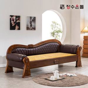 장수온돌 장수온돌 비람 황토볼확장형 포켓스프링보료 온열카우치 건강소파