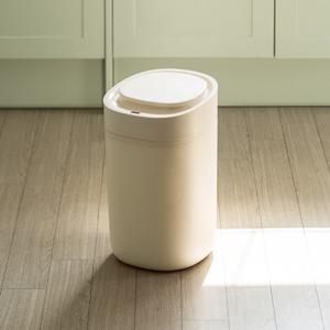 다룸 다룸 자동센서 젤리빈 쓰레기통 15L_버터크림
