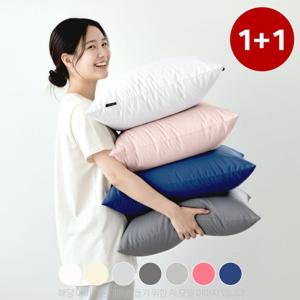 조은자리 1+1 사계절 호텔 국산  베개커버 피치스킨 50x70